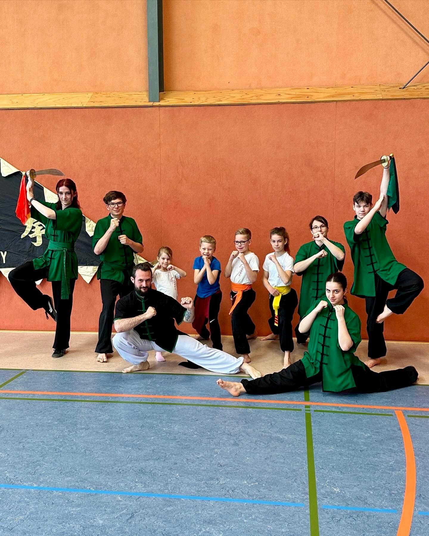 WHKD Vorführung und Showteam